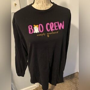 SIMPLY SOUTHREN LONG DLEEVE COTTON TOP SOZE LARGE